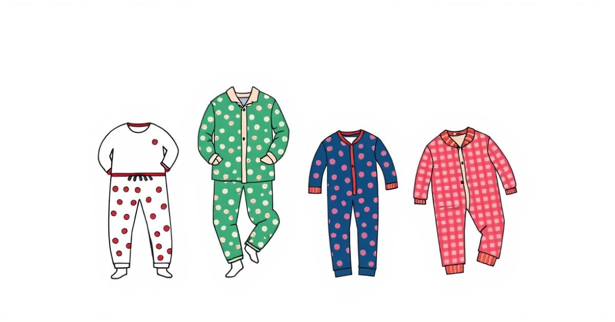 types of pajamas